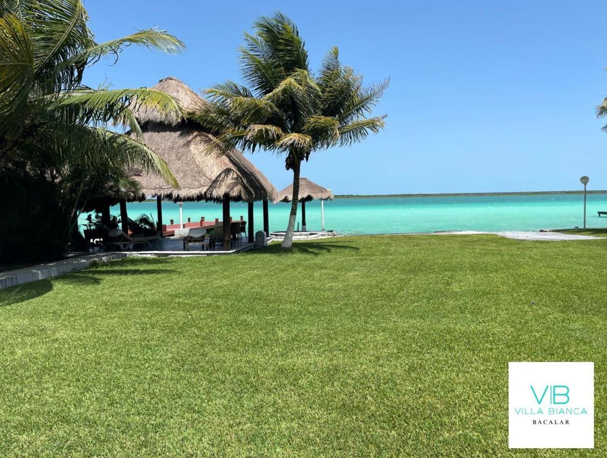Villa Bianca Bacalar Exterior foto